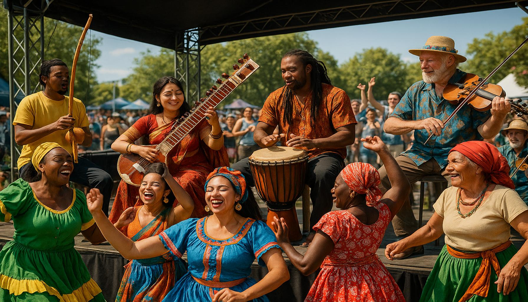 The Impact of Local Musical Traditions on the Creation of New Genres and Styles