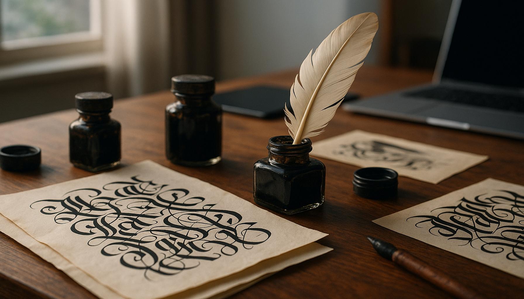 Reviving Calligraphy Art Discovering Traditional Skills in Digital Age