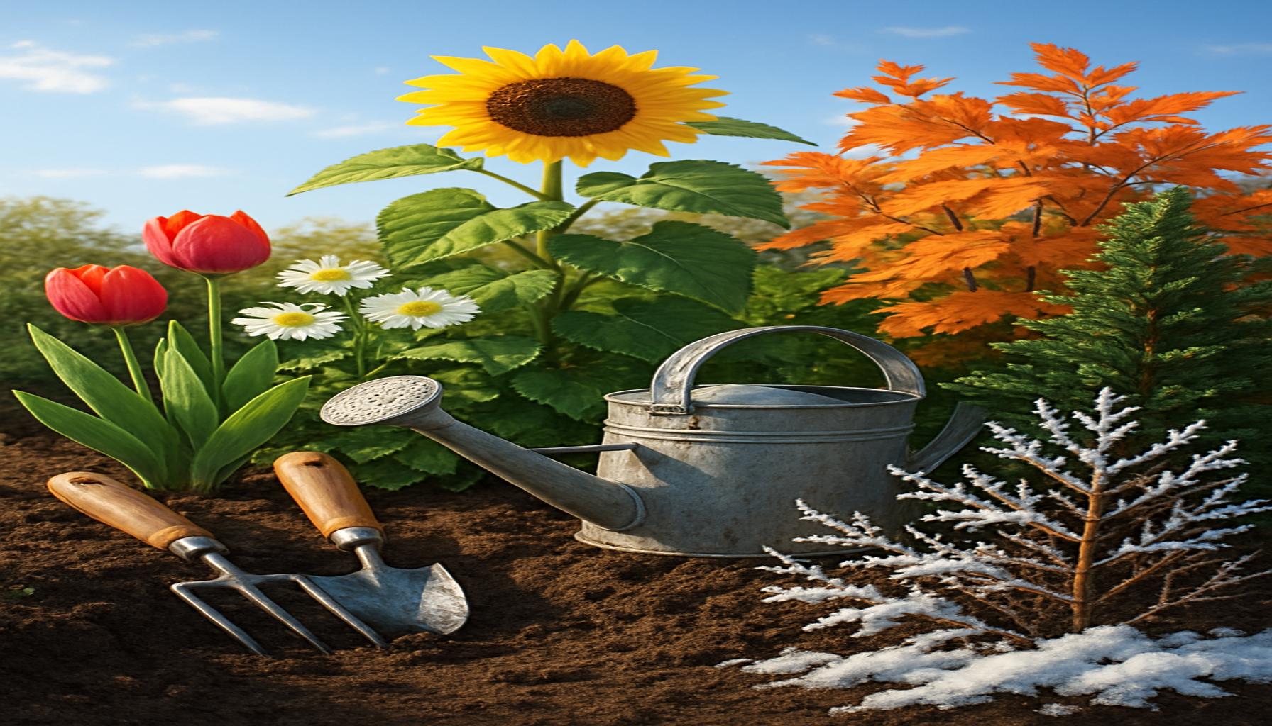 Seasonal Gardening: Planning and Cultivating a Garden Throughout the Year