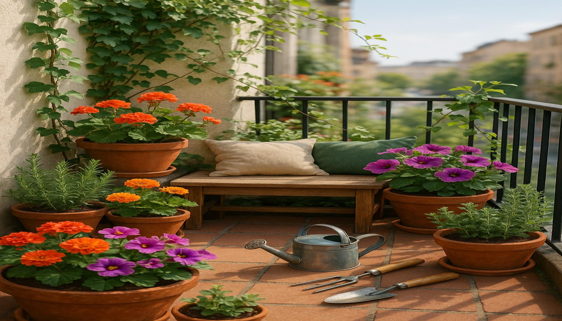 Transforming Small Spaces Balcony Patio Gardening Tips