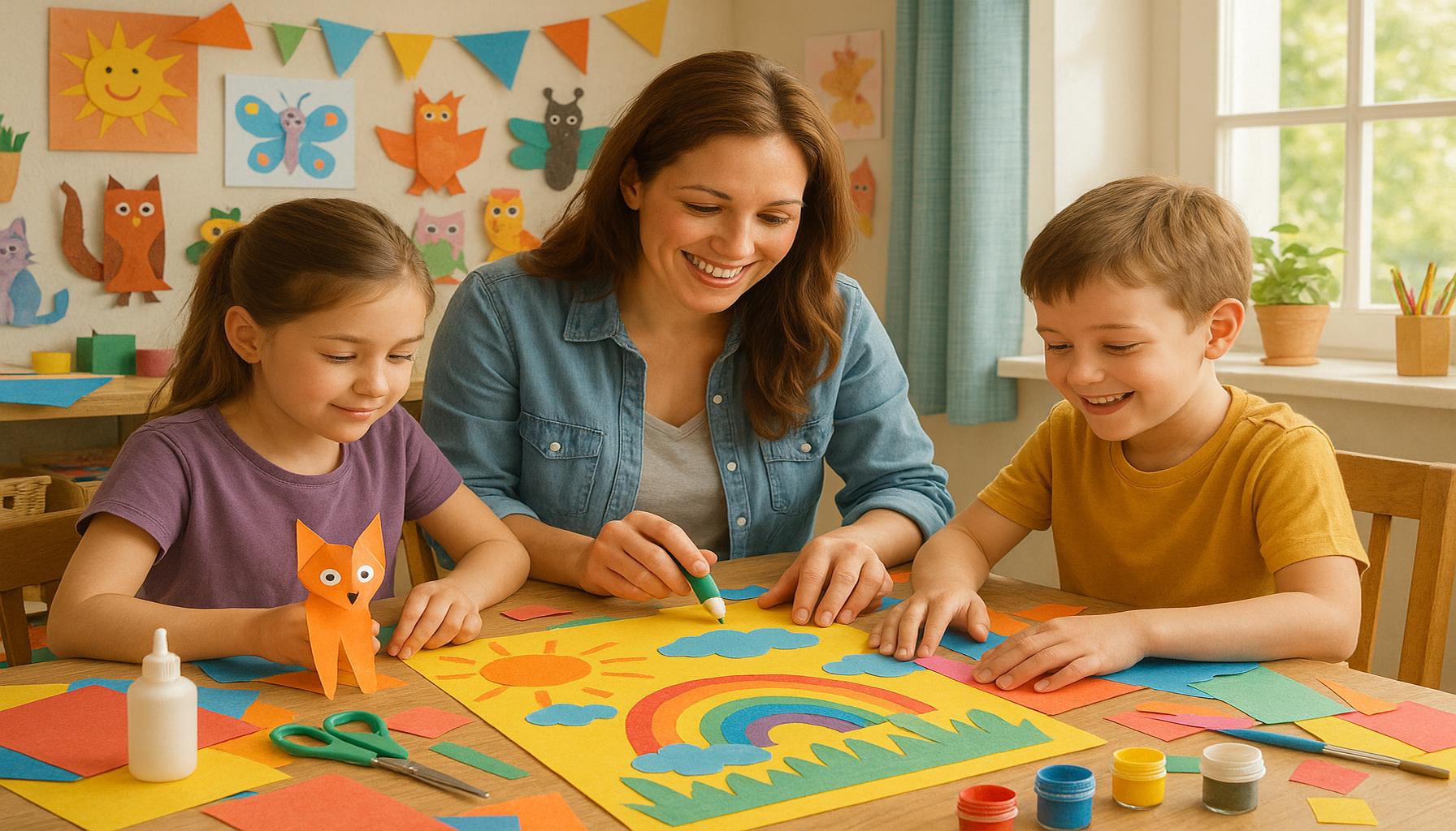 How Crafting Can Stimulate Creativity in Children: Fun Projects to Do Together as a Family