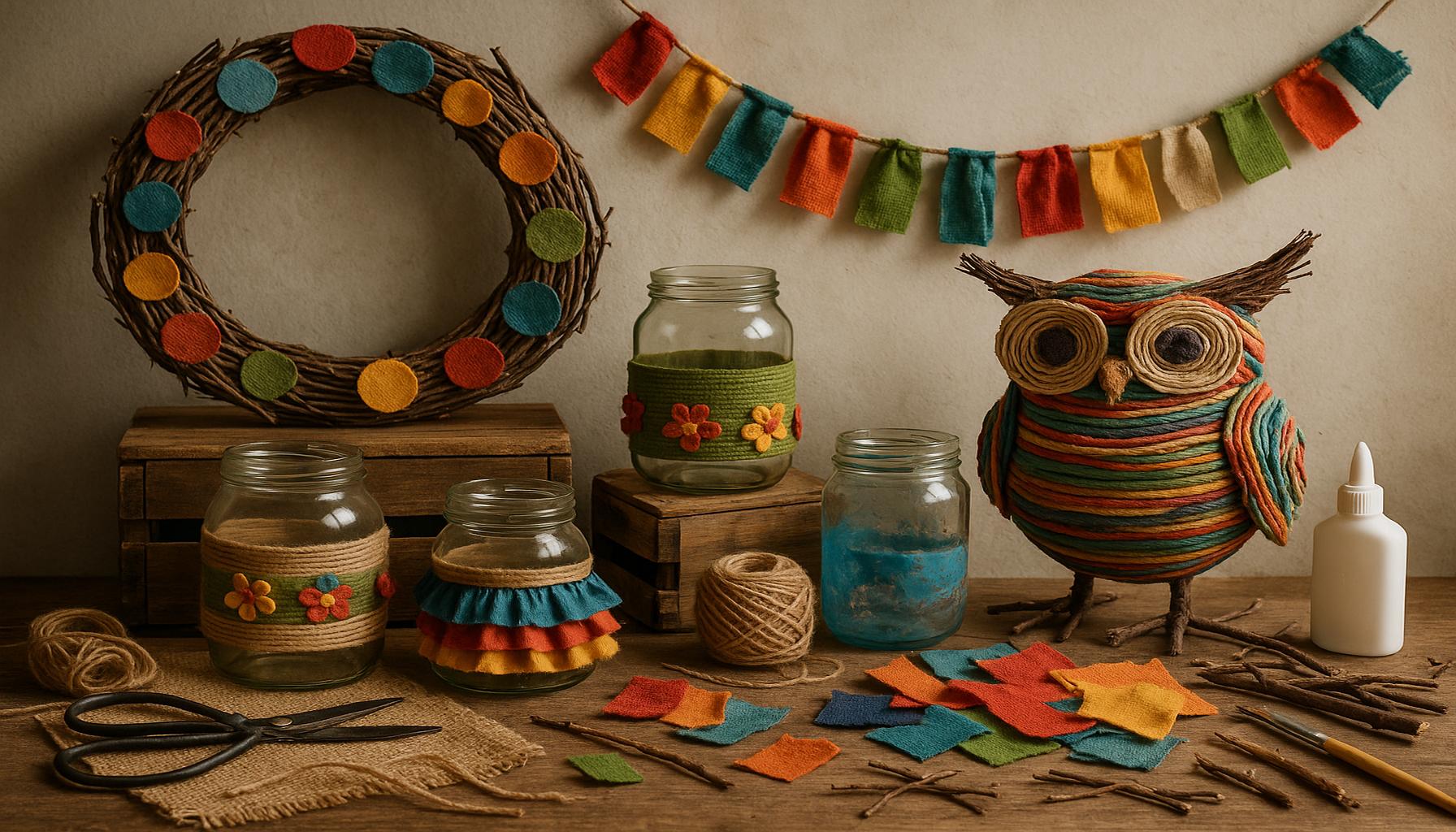 The Art of Repurposing: Creating Sustainable Decorations with Crafting