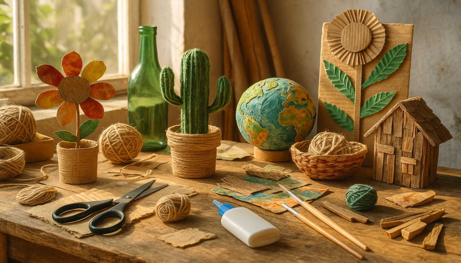Eco-Friendly Crafting Create Art with Recycled Materials Sustainability